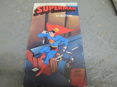 Superman In Action VHS Tape, View more