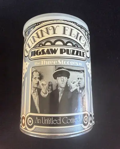 I'm offering a vintage "Three Stooges" jigsaw puzzle, a funny flick in a can that brings classic com...
