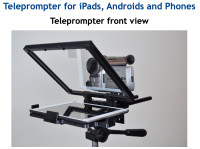 Téléprompter pour Ipad, Iphone, tablette Android.