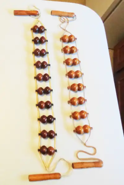 VINTAGE WOODEN BALL HAND BODY MASSAGER, View more