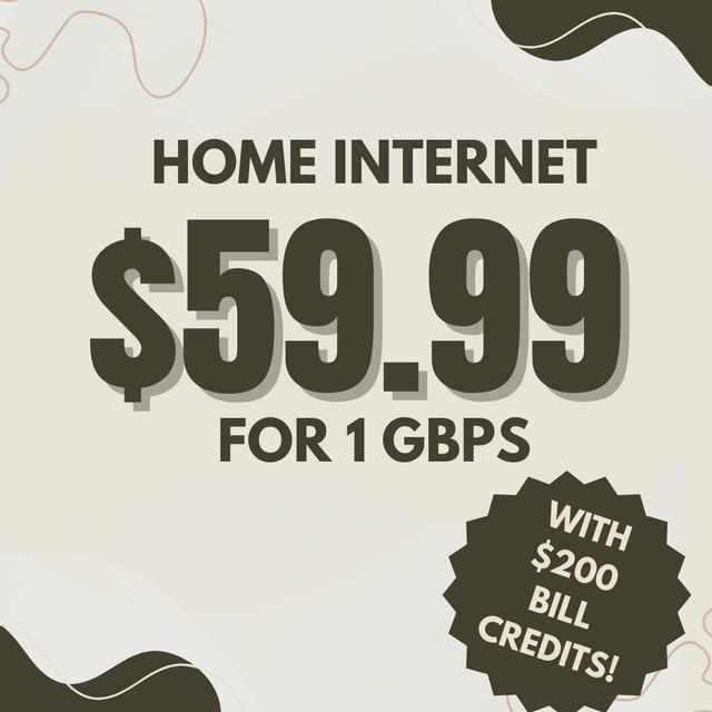 1 GBPS Rogers Fast Internet in General Electronics in Markham / York Region