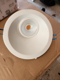 6 inch Round Regressed Sloped Ceiling Gimbal LED Recessed Light