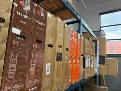 75” LG & TCL Smart TVs + Samsung 75” TV Frames | 4K QNED, View more