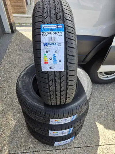 Brand New set of all season tires 225/65/17. $120 each tire or $480 for the set. Pickup in Vaughan.