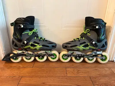 Paire patins roues alignés Rollerblade Maxxum 90 12.5us inline , View more