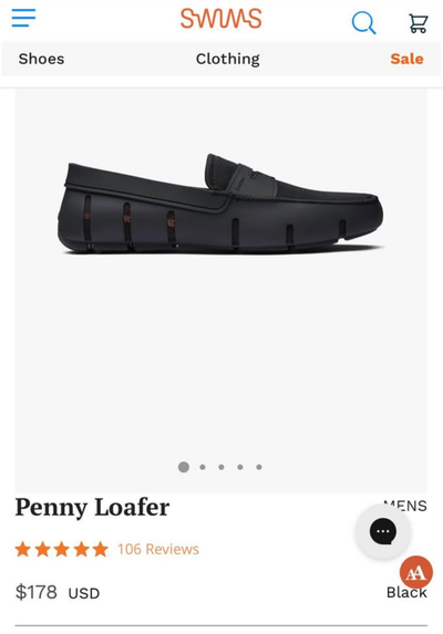 Men's Shoe Size 13 New. Tag still on them. Never worn. Comes in box Waterproof penny loafers Color b...