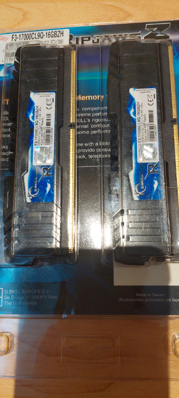 2 barres de RAM 16Gb DDR3 NEUVES 60$ dans Autre  à Saint-Hyacinthe - Image 2