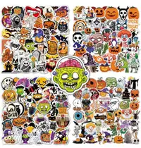 New 200PCS Mixed Halloween Stickers for Kids Teens Adults, vinyl