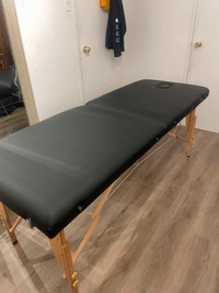 Portable massage bed