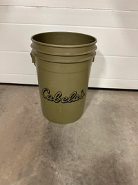 Cabela's Bucket Army Green color
