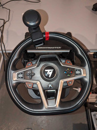 Thrustmaster t248 with mount and shifter