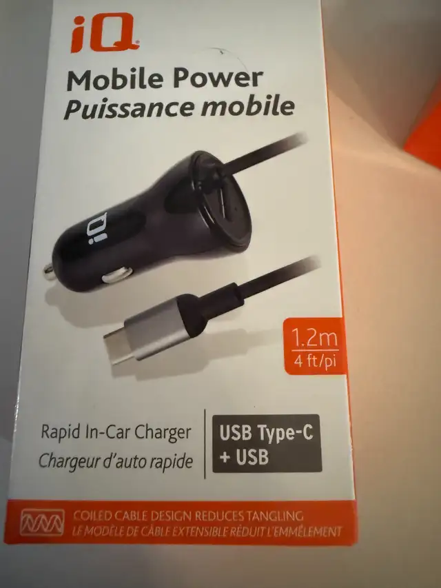 IQ Mobile Power - Rapid In-Car Charger (2) in General Electronics in Barrie - Image 4