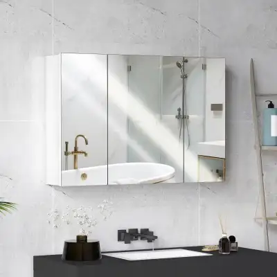 35" x 24" Wall Mounted Mirror Cabinet, Bathroom Medicine Cabinet, View more