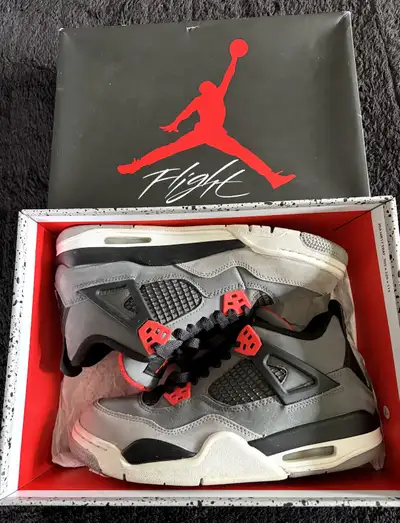 Nike Air Jordan 4 Retro Infrared 7Y, View more
