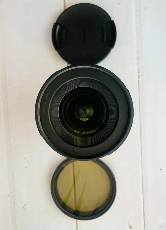 Sigma 16mm f/1.4 Canon EF-M + ND Filter – Mint63735878204289123