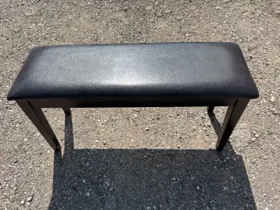 Leather bench, View more