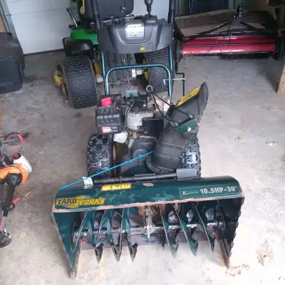 Yardworks Snowblower, View more