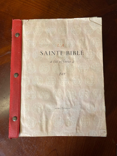 Sainte Bible ancienne éditée en 1955 – pièce de collection, View more