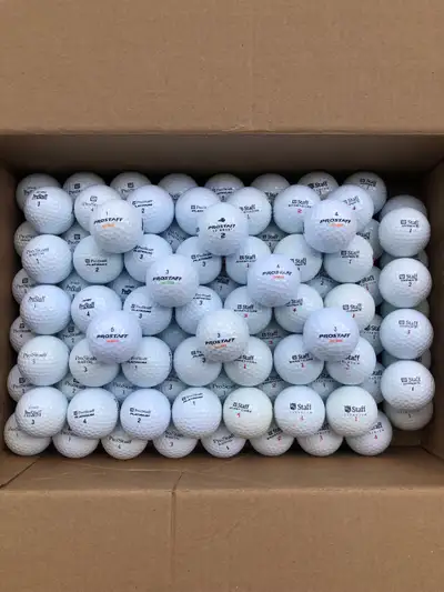 100 Used WILSON STAFF/PROSTAFF Golf Balls, View more