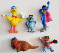 VINTAGE MUPPETS PVC FIGURINES - 7 DIFFERENT PRICES