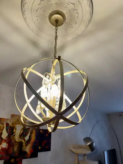 Rappaport 4 - Light Globe Chandelier - $125 Negotiable, View more