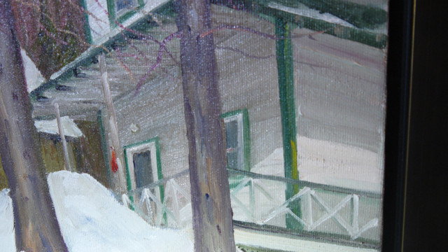 Toile tableau peinture de Robert Boucher dans Art et objets de collection  à Longueuil/Rive Sud - Image 3