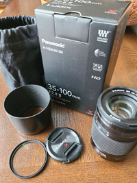 Panasonic Lumix 35-100mm f/2.8 constant aperture camera lens