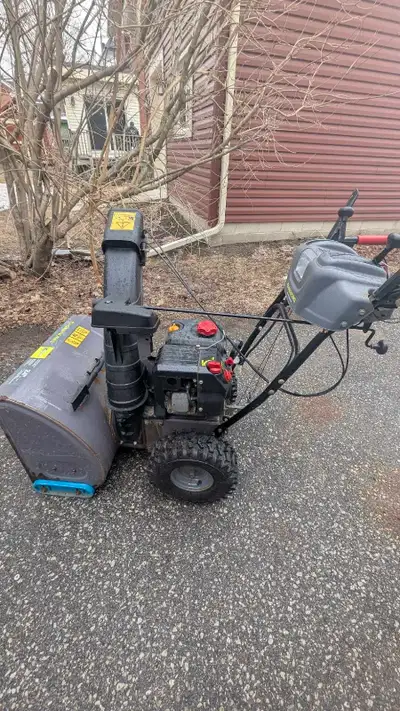 Yard works snowblower , View more