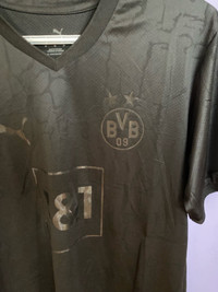 NEW SPECIAL EDITION BLACK BVB SOCCER JERSEY