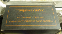 Realistic 40 channel two way radio