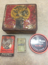 Vintage Tobacco Tins