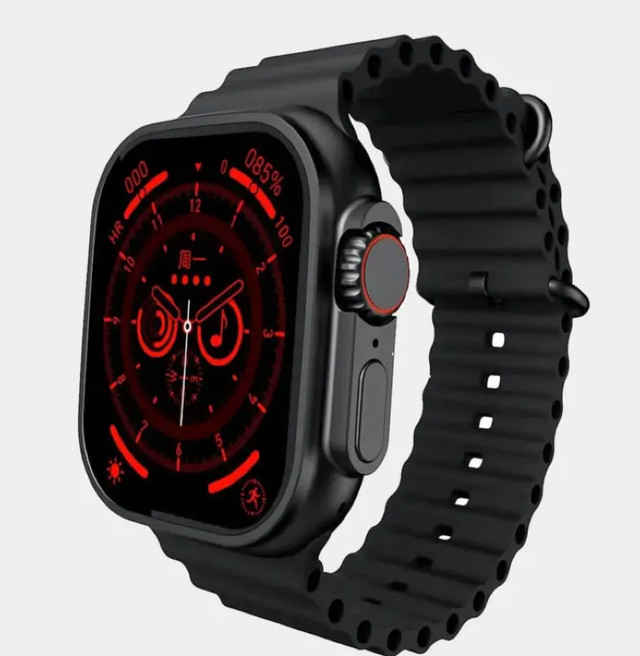 Montre intelligente neuve 900 Ultra II 2024-Noir/Smart watch dans Bijoux et montres  à Ville de Montréal - Image 4