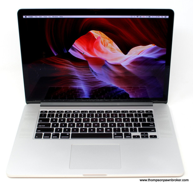 APPLE MACBOOK PRO & CHARGERA1398, Early 2013, Retina 15