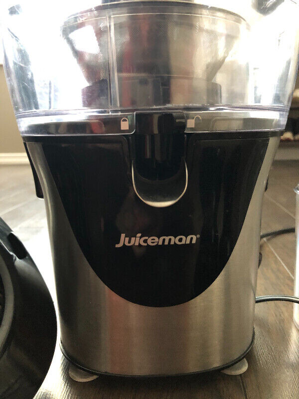 Juiceman JM8000S all in one juice extractor stainless steel blac