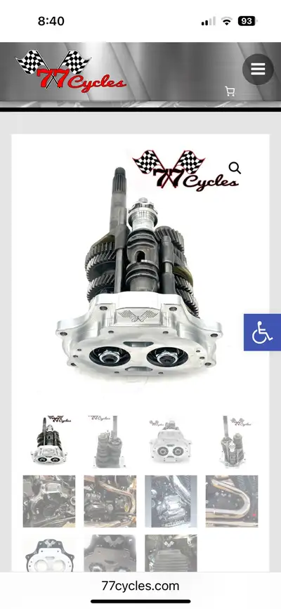 Brand new in the box. Harley M8 transmission gearset. Bullet trap door. Back cut gears. Paid $2380 U...