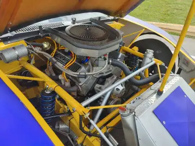 Casc Gt 3 racer . 355 ci 4 speed, 9 in . New cell , seat . 4 sets tires/rims , Rains . Lots of spare...