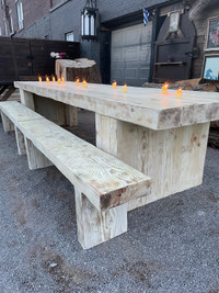 Low cost Custom Reclaimed wood furniture! Is there such a thing?