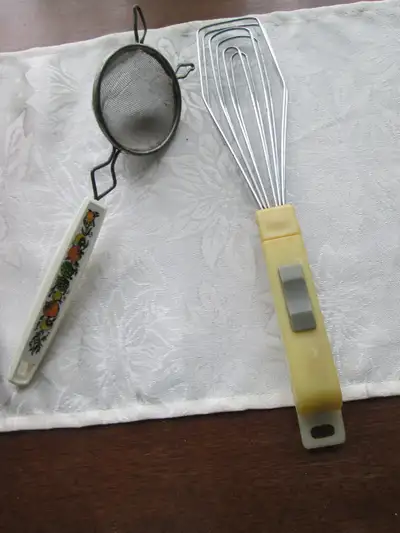 both in useable and decent condition, great decor for a vintage kitchen - make offer if interested -...