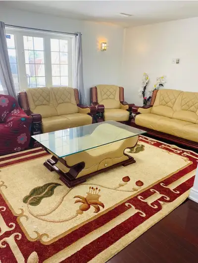 Two bedroom two full bathroom fully furnished walkout basement with huge family room for rent availa...