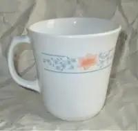 Set of 9 Corning M'Wave OK Apricot Grove Coffee/Tea Mugs Cups