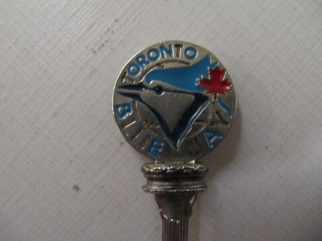 Vintage Irwin Steel Silver Plate Toronto BlueJays Spoon 1970-80s in Arts & Collectibles in Mississauga / Peel Region - Image 2