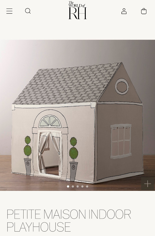 Restoration Hardware Baby & Child PETITE MAISON INDOOR PLAYHOUSE in Bathing & Changing in City of Toronto - Image 4