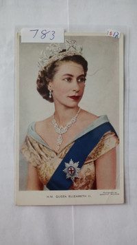 H. M. Queen Elizabeth II Dorothy Wilding 5089 Valentine and Sons