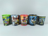 Designware 16 Oz Party Cups Transformers, TMNT, MMPR & Batman
