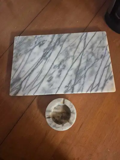 Marble Cutting Board Ashtray , View more