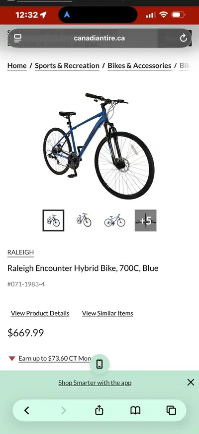 Raleigh Encounter Hybrid Bike, View more
