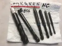 6 pieces of NC top quality taps.