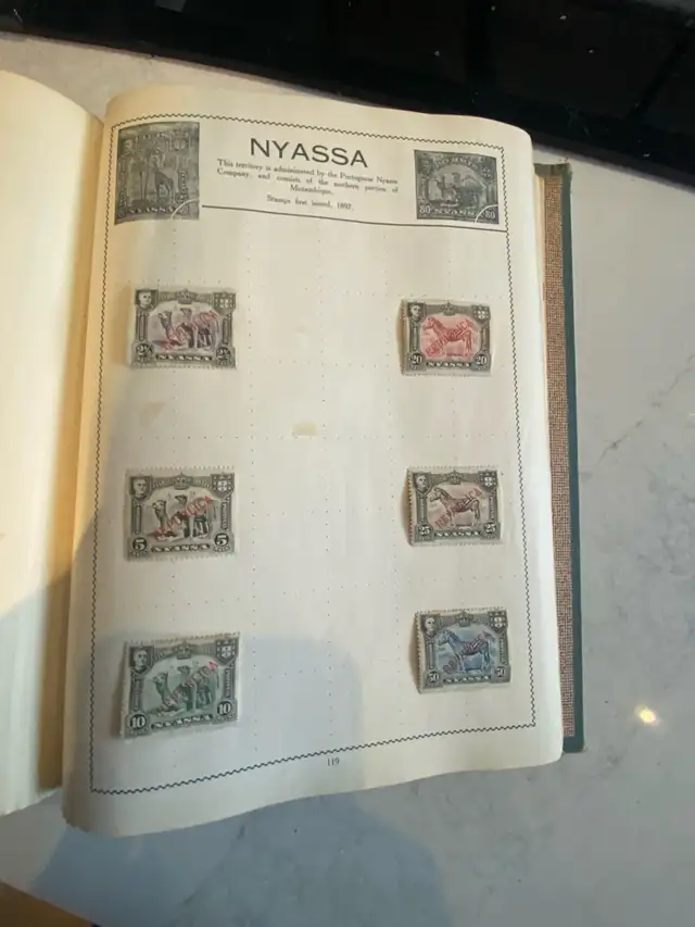 old stamp album64656289322370123