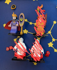 Lego Minifigures - Evil Queen & Janice