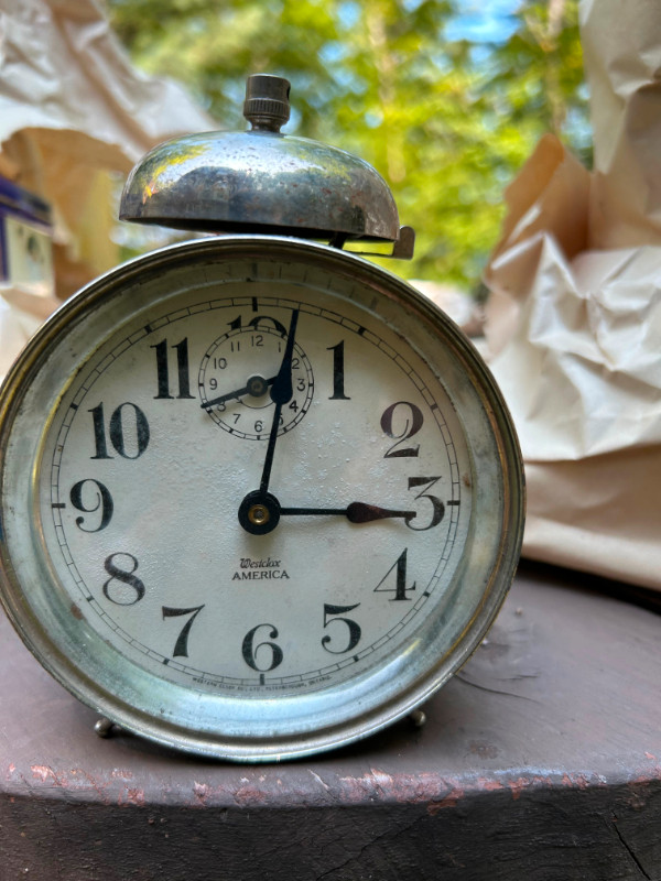 old alarm clock in Arts & Collectibles in Bridgewater